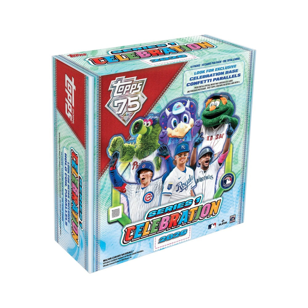2026 Topps Baseball Series 1 Celebration Mega Box