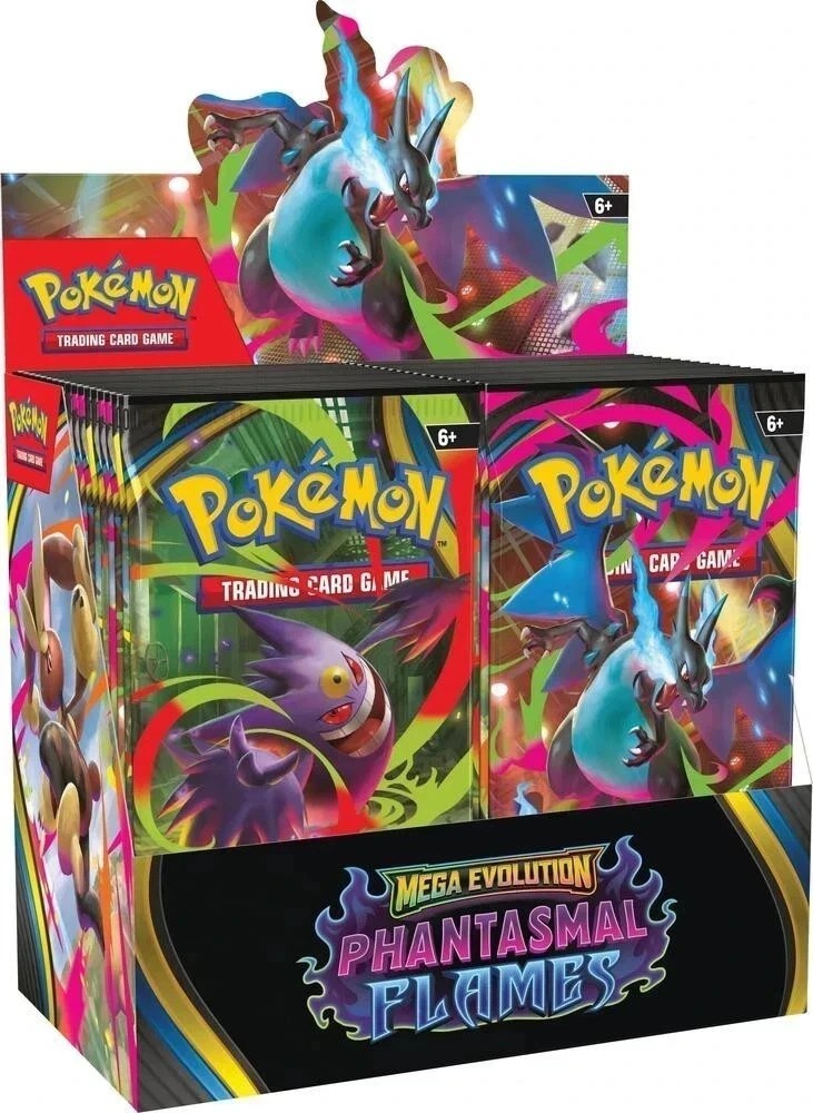 Pokémon TCG: Mega Evolution – Phantasmal Flames Booster Display Box