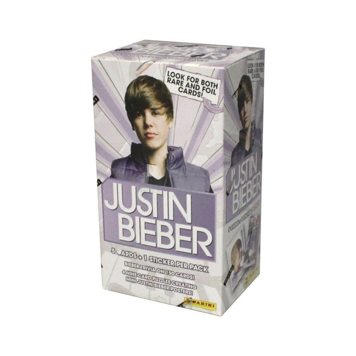 2010 Panini Justin Bieber Blaster Box 9 Packs