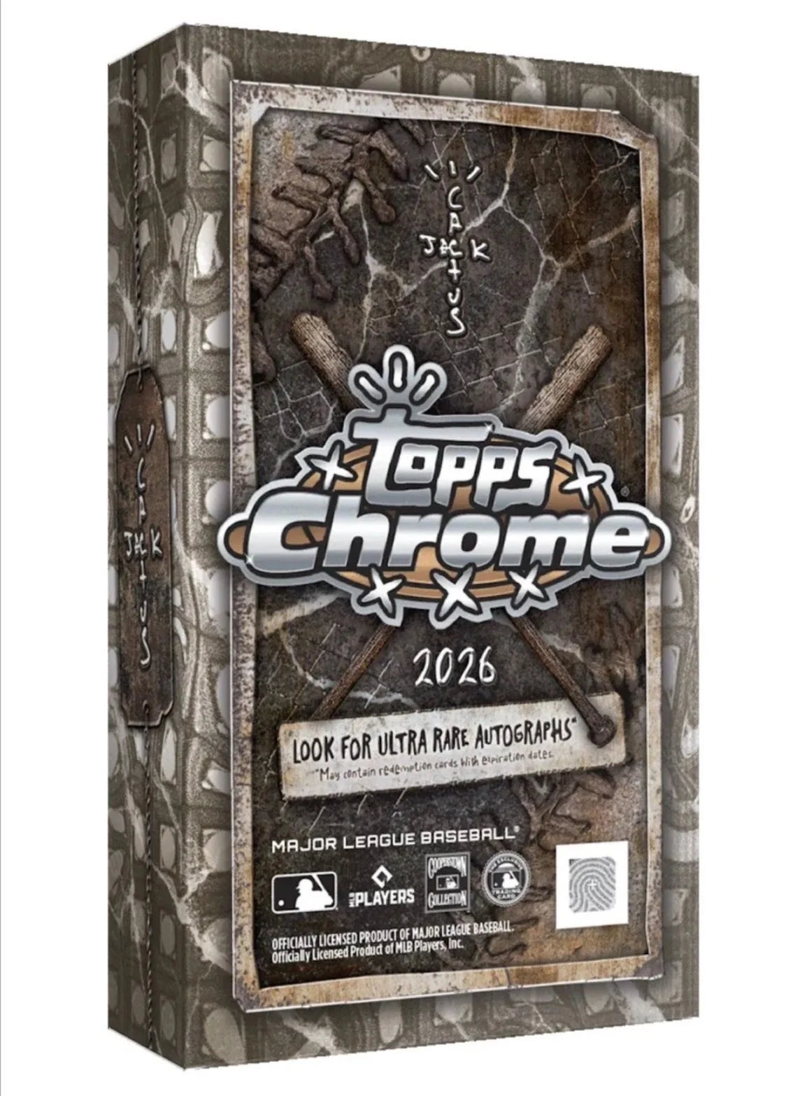 2026 Topps chrome baseball x cactus Jack fanatics fest exclusive
