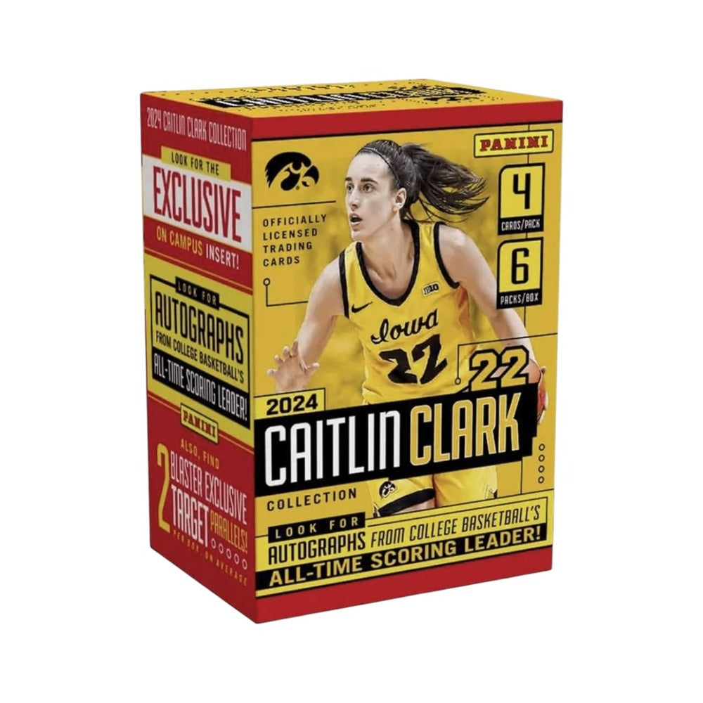 2024 Panini Caitlin Clark Collection Basketball Blaster Box (Target Parallels)