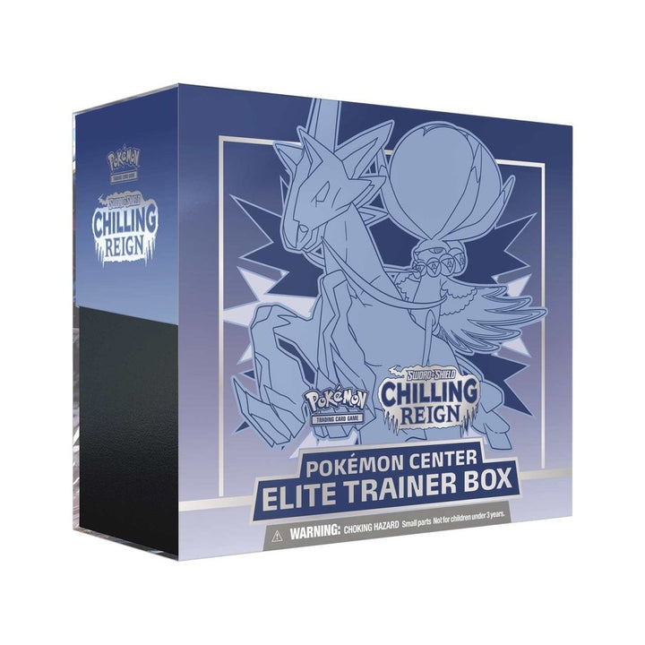Pokémon Center Exclusive: Pokémon TCG: Sword & Shield—Chilling Reign Elite Trainer Box (Ice Rider Calyrex)