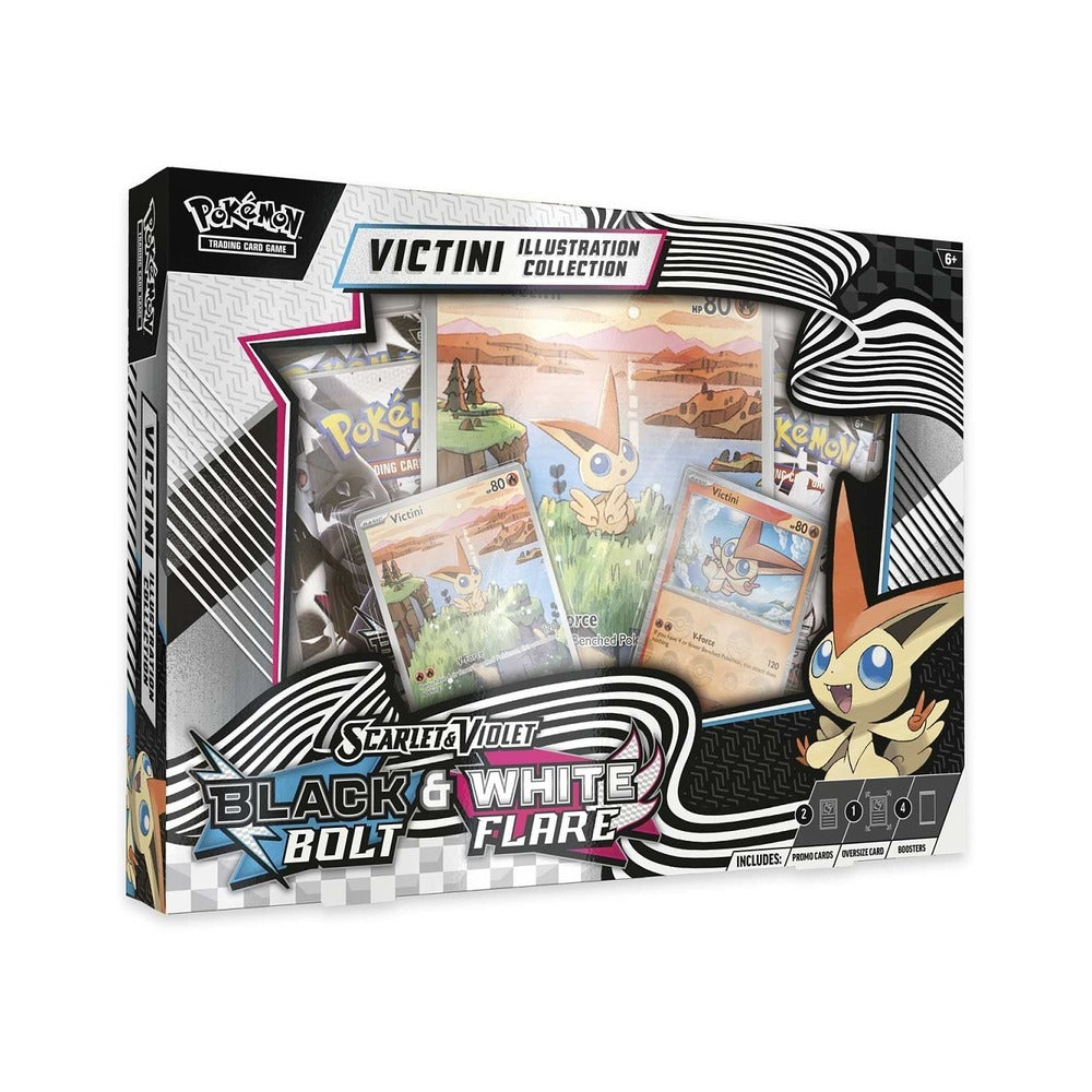Pokémon TCG: Scarlet & Violet - Black Bolt & White Flare Victini Illustration Collection