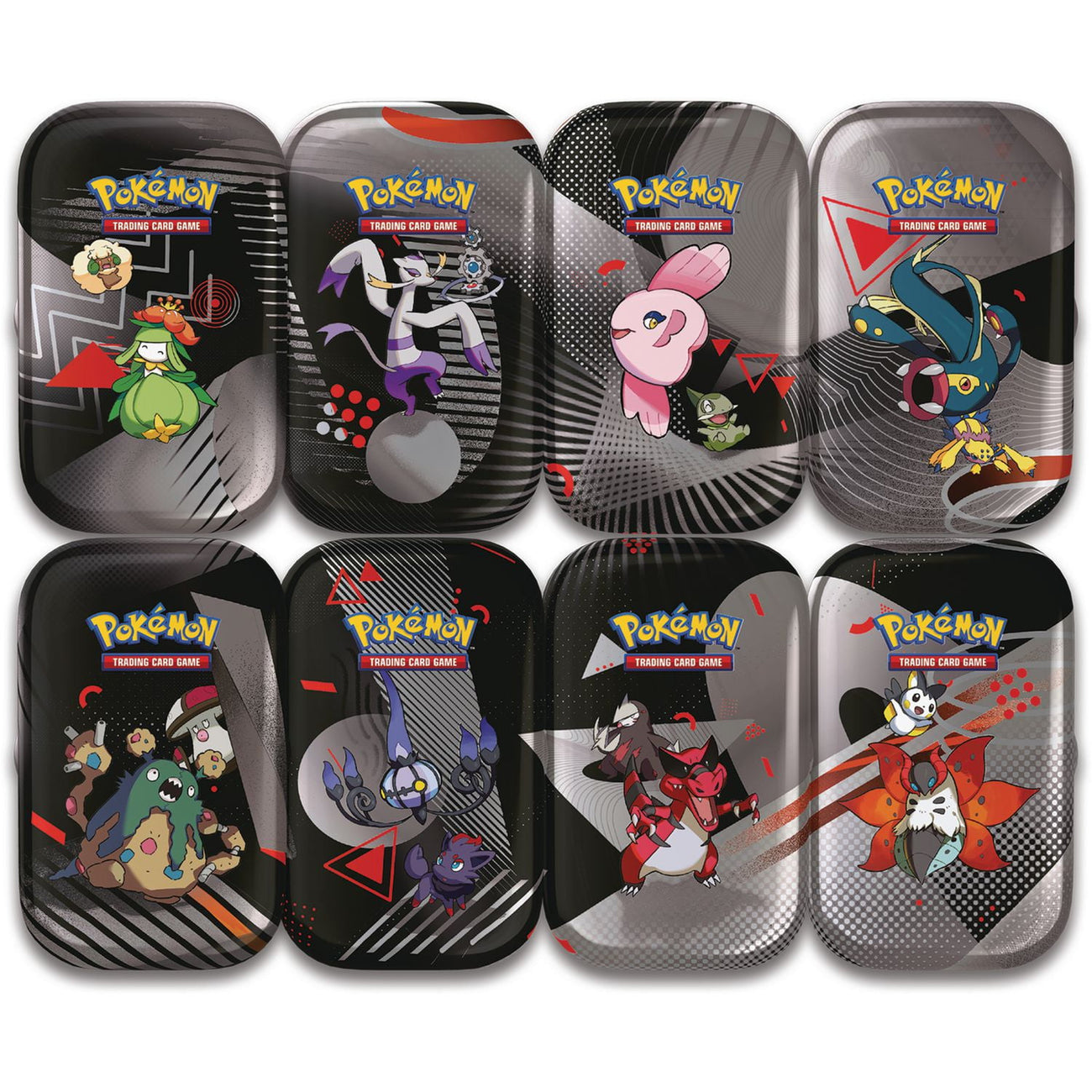 Pokémon TCG: Black & White – Unova Mini Tin (8-Count Display Box)