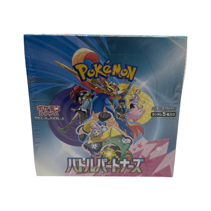 Pokémon TCGSV9 Scarlet and Violet battle partners booster fox Japanese