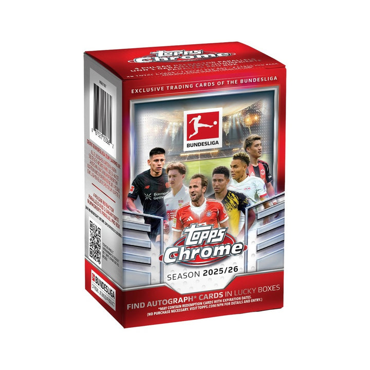 2025-26 Topps Chrome Bundesliga Blaster Box