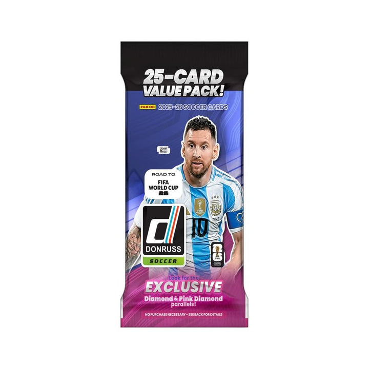 2025-26 Panini Donruss Road to FIFA World Cup Soccer Fat Pack
