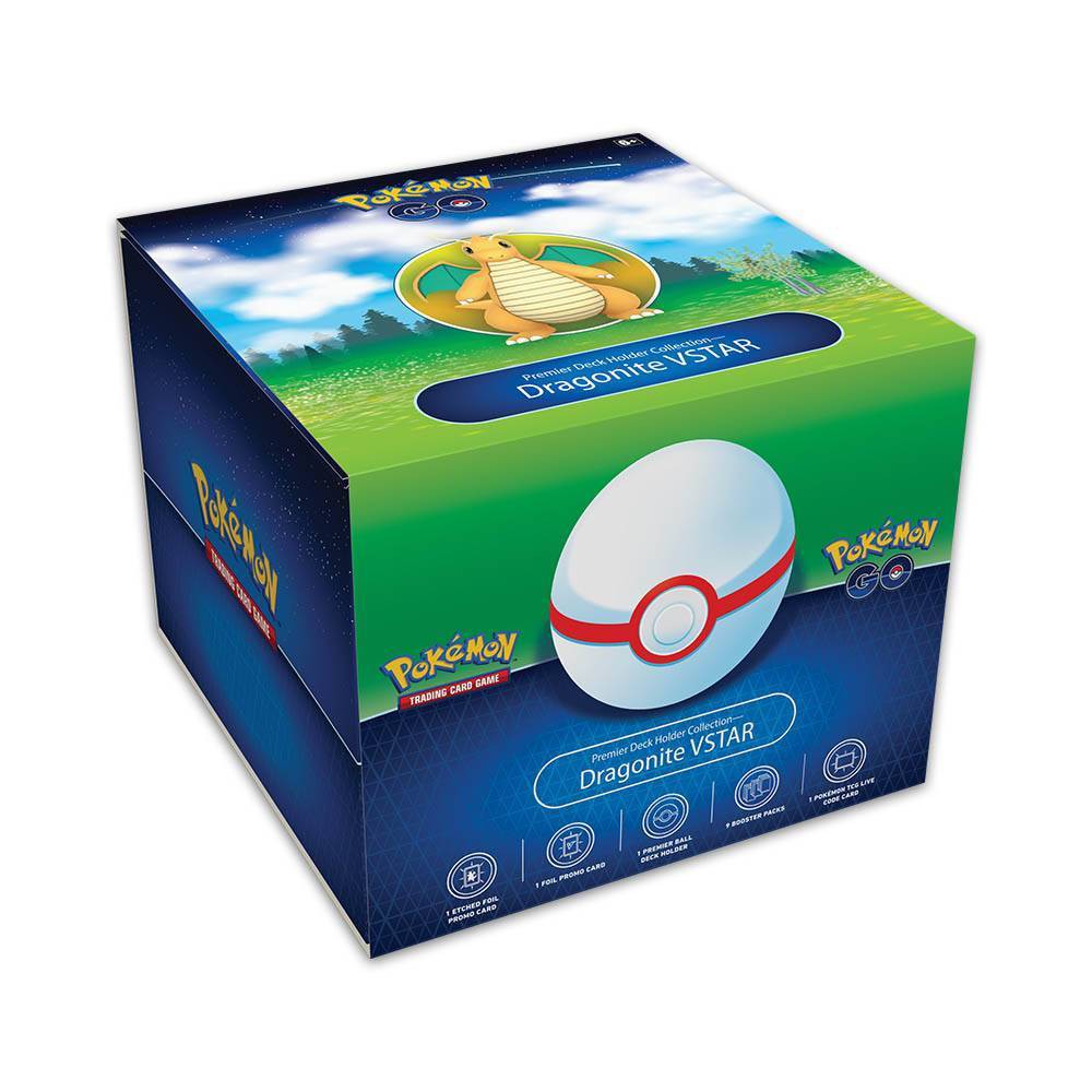 Pokémon TCG: Pokémon GO – Dragonite VSTAR Premier Deck Holder Collection