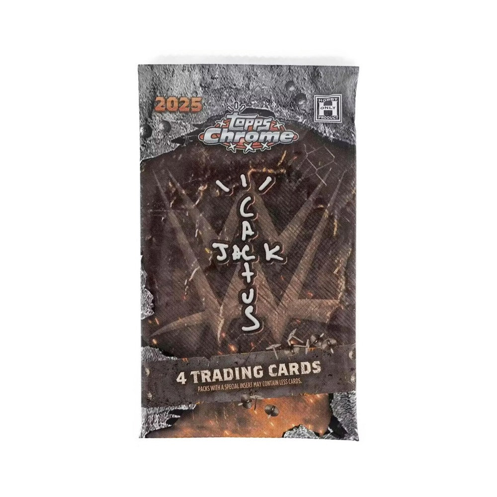 2025 Topps Chrome WWE x Cactus Jack Hobby Box