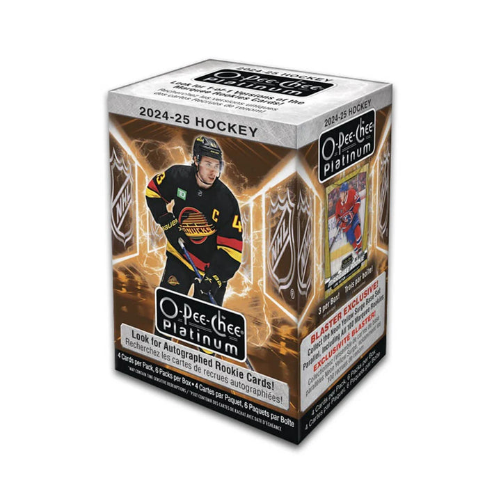 2024/25 upper deck O-Pee-Chee platinum hockey blaster box