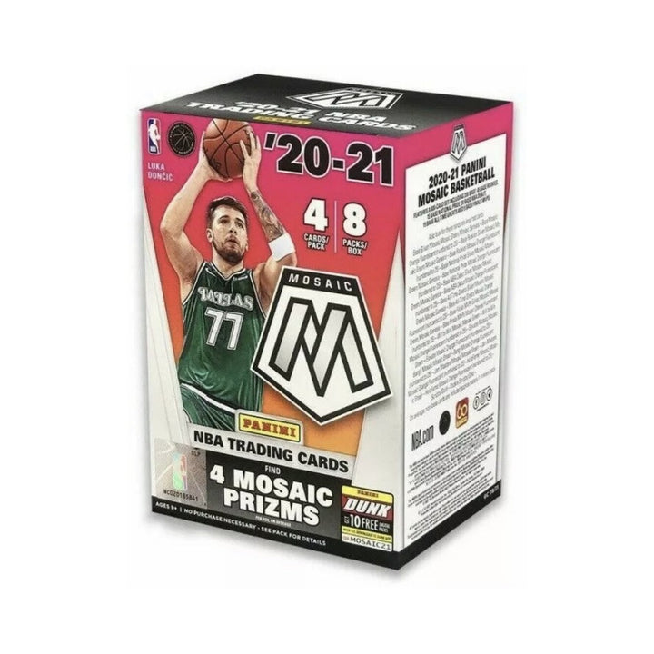 2020–21 Panini Mosaic Basketball Blaster Box (Green Ice Prizms)