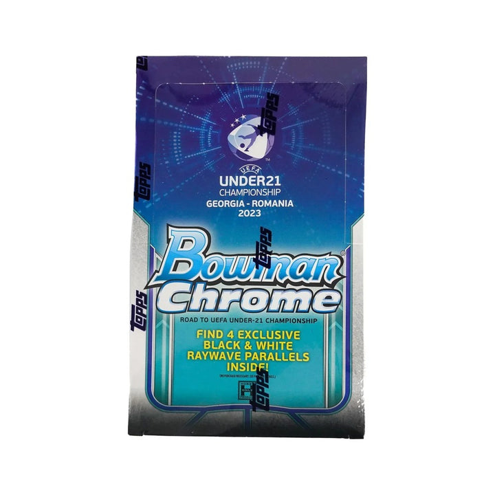2022 Bowman Chrome Road to UEFA Under-21 European Championship Soccer Hobby Lite Box