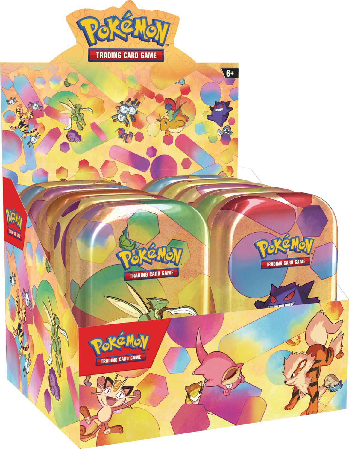Pokémon TCG: Scarlet & Violet – 151 Mini Tin Display Box (10 Tins)