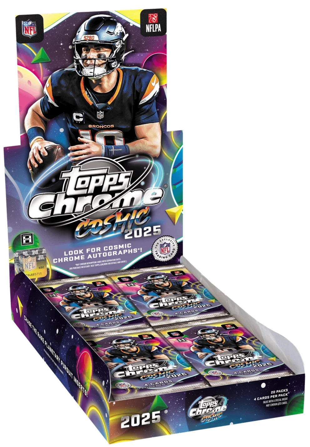 NFL Cosmic Chrome Hobby Box