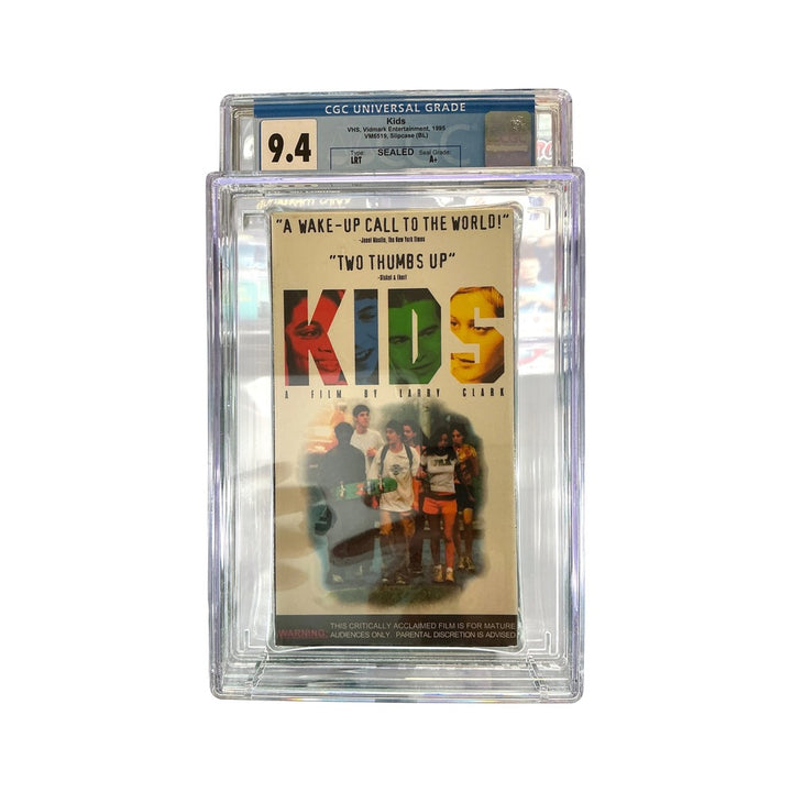 Kids (1995) CGC 9.4 A+ Graded VHS