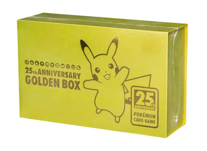 Pokémon Chinese sword and shield 25th anniversary golden box