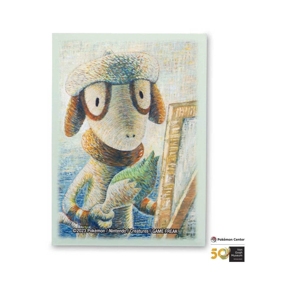 Pokémon Center × Van Gogh Museum: Smeargle Inspired by Self-Portrait as a Painter Card Sleeves (65 Sleeves)
