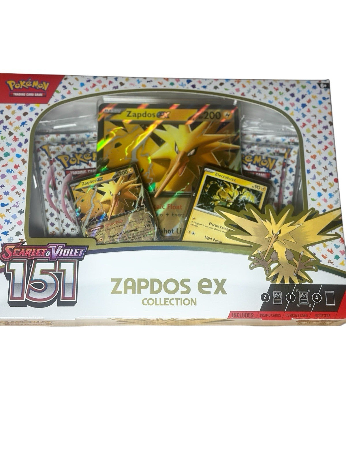 Pokémon TCG: Scarlet & Violet – 151 Zapdos ex Collection