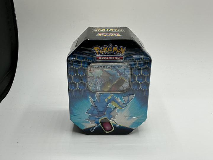Pokemon TCG Hidden Fates - Gyarados ex Tin - 4 booster packs