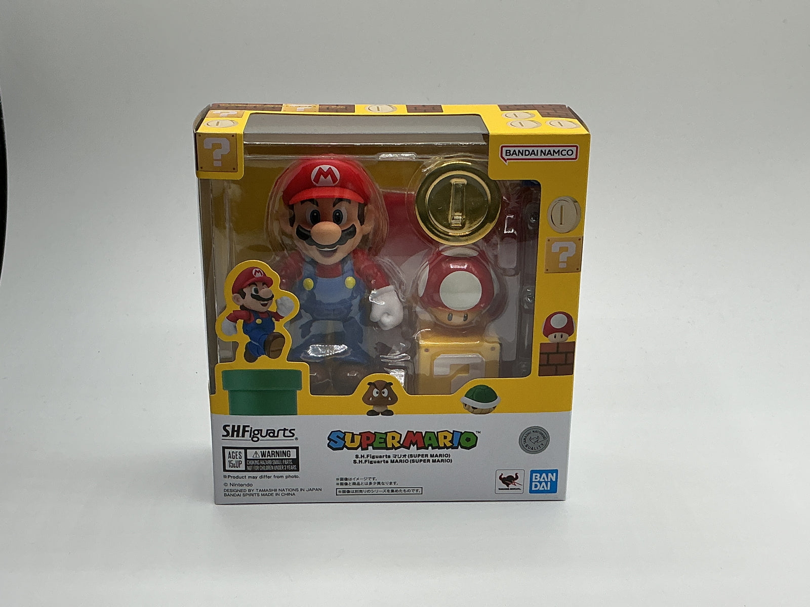 Bandai S.H.Figuarts SHF Action Figure Mario (Super Mario)