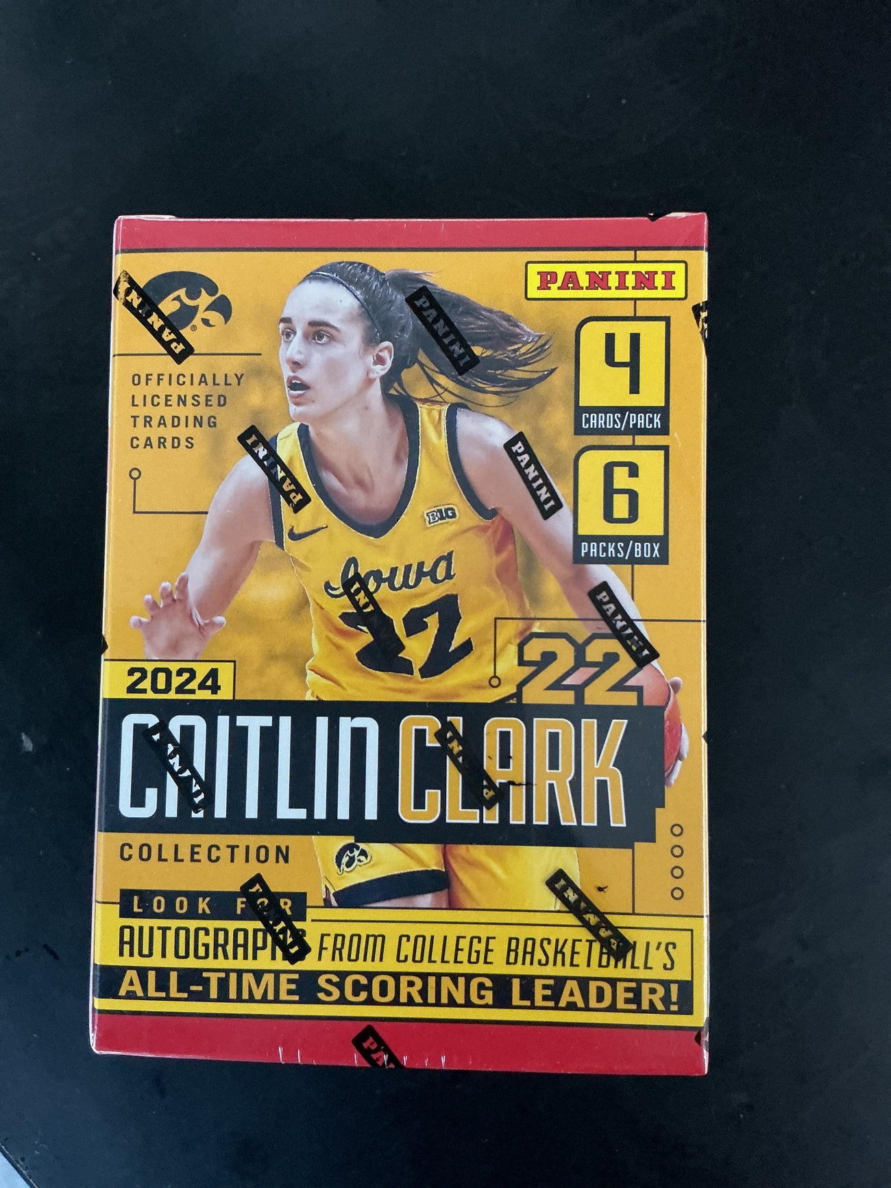 Caitlin Clark, 2024 red label collection blaster box