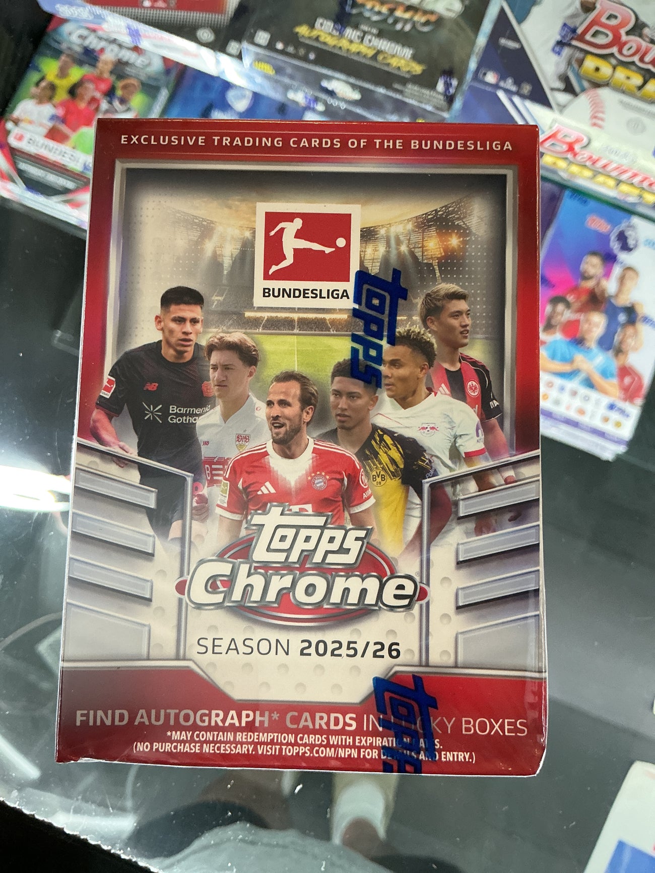Topps chrome Bundesliga blaster box