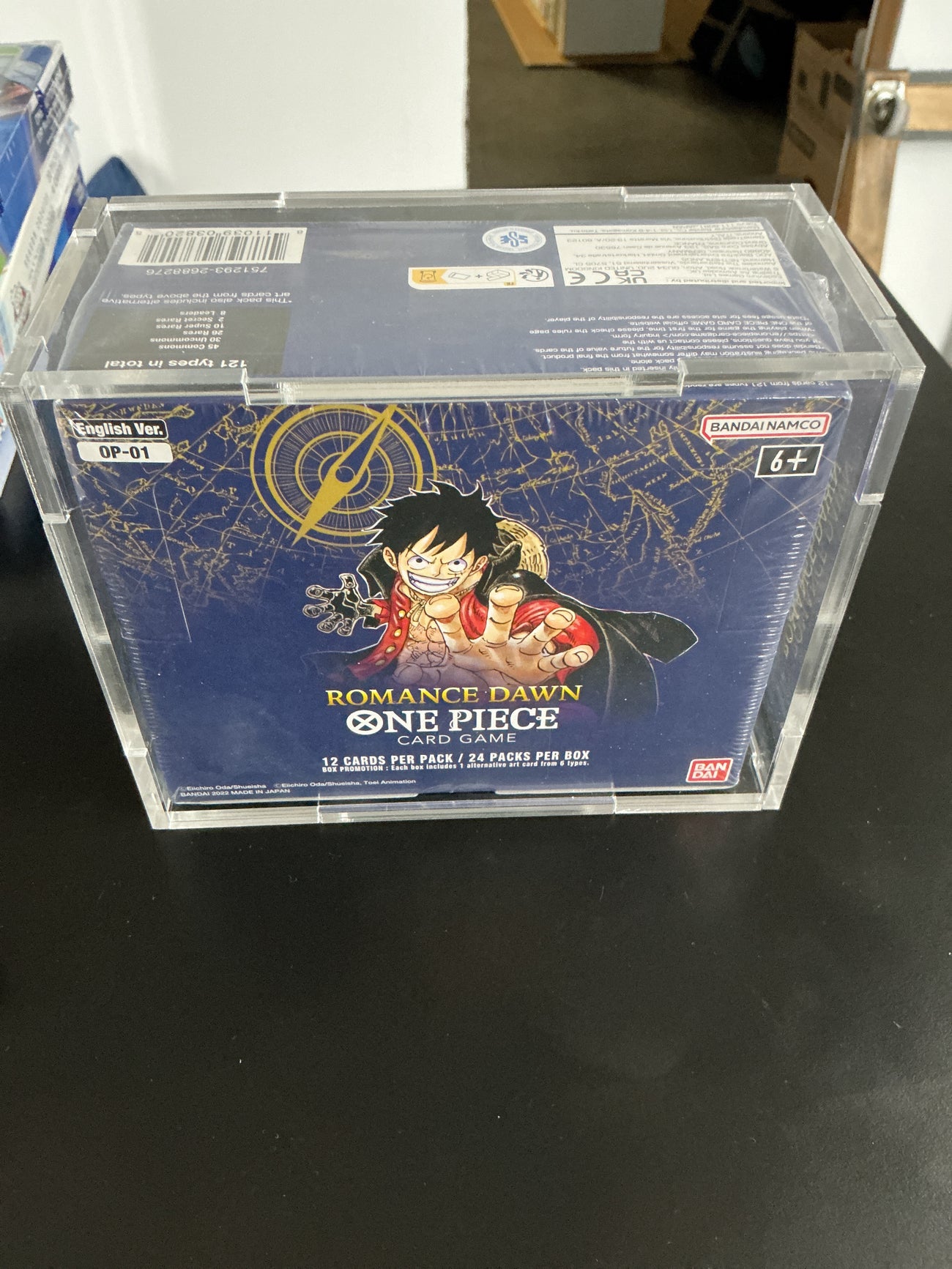 Romance dawn one piece op-01 white bottom booster box