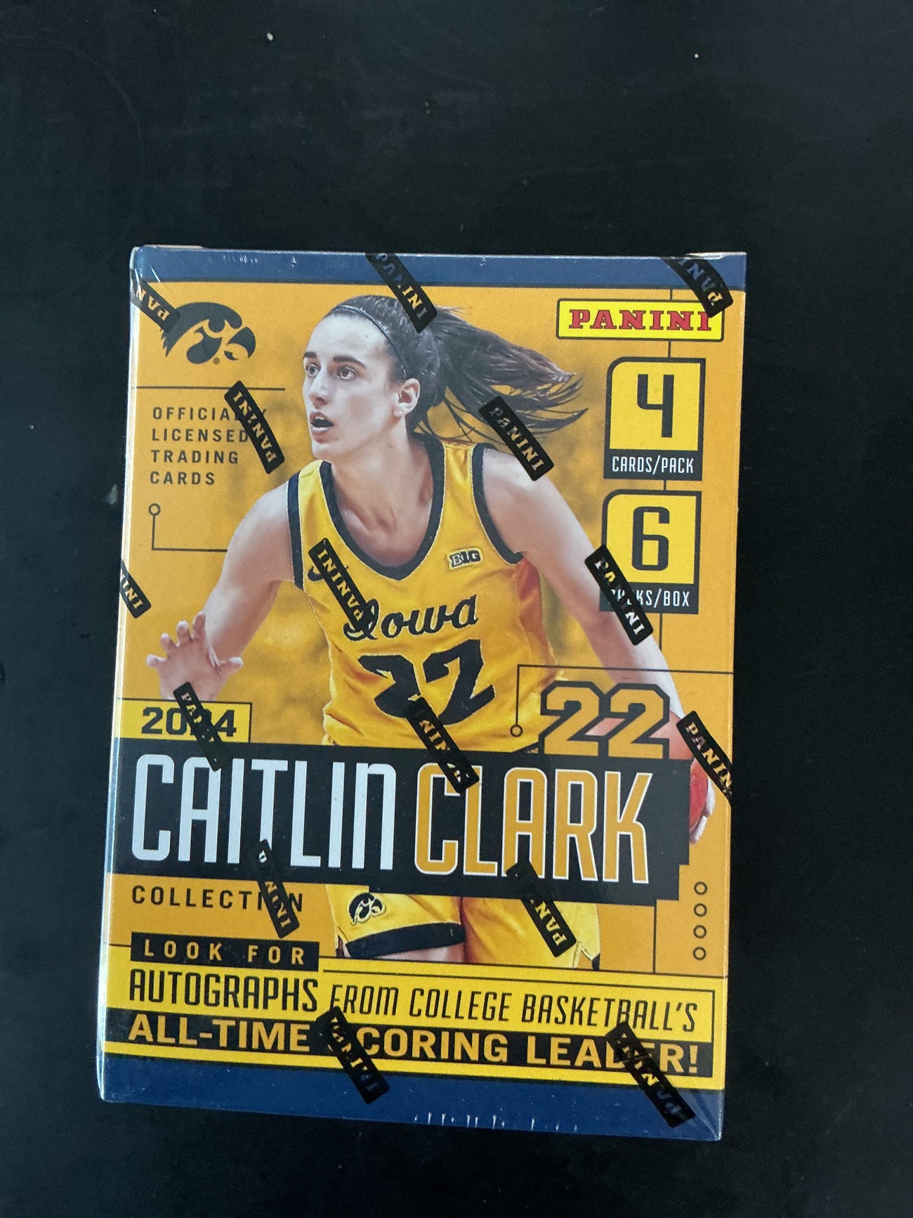 2024 Caitlin Clark collection, black label blaster box