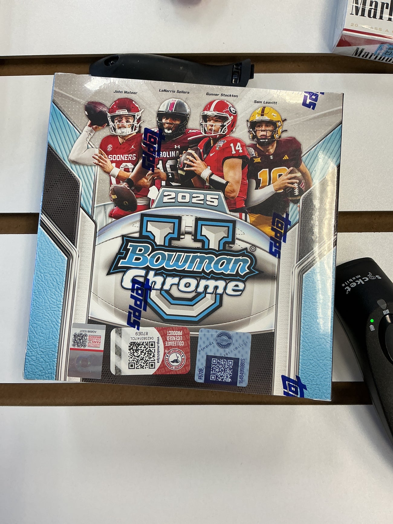 2025 Bowman University chrome football mega box