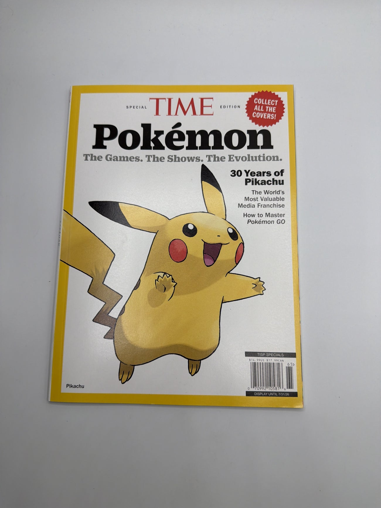Time, edition, Pokémon 30 year magazine