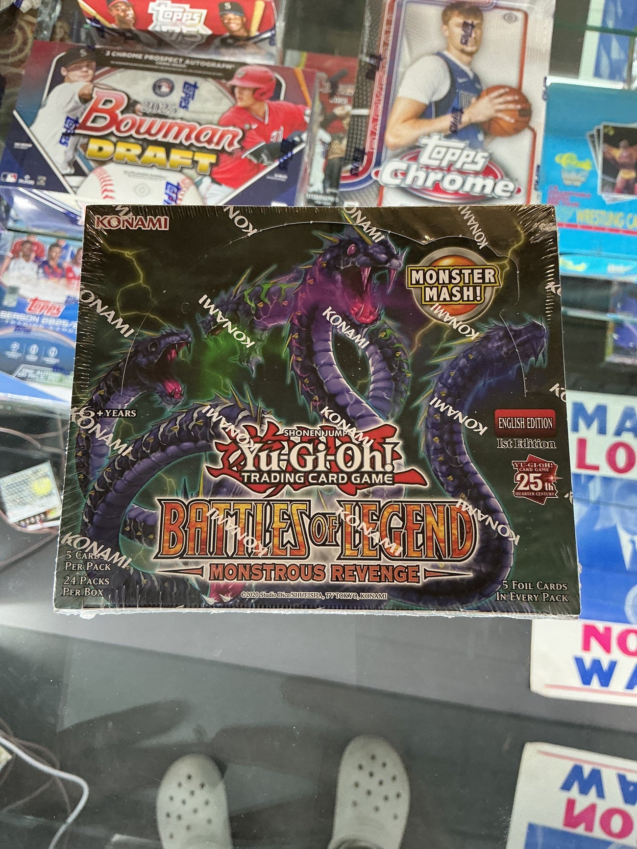Yu-Gi-Oh! battles of the legend, first edition booster box