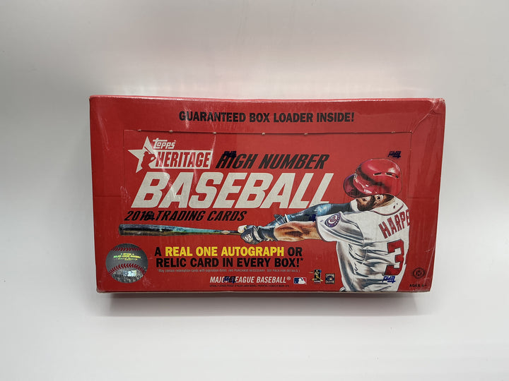 2014 Topps Heritage baseball hobby box