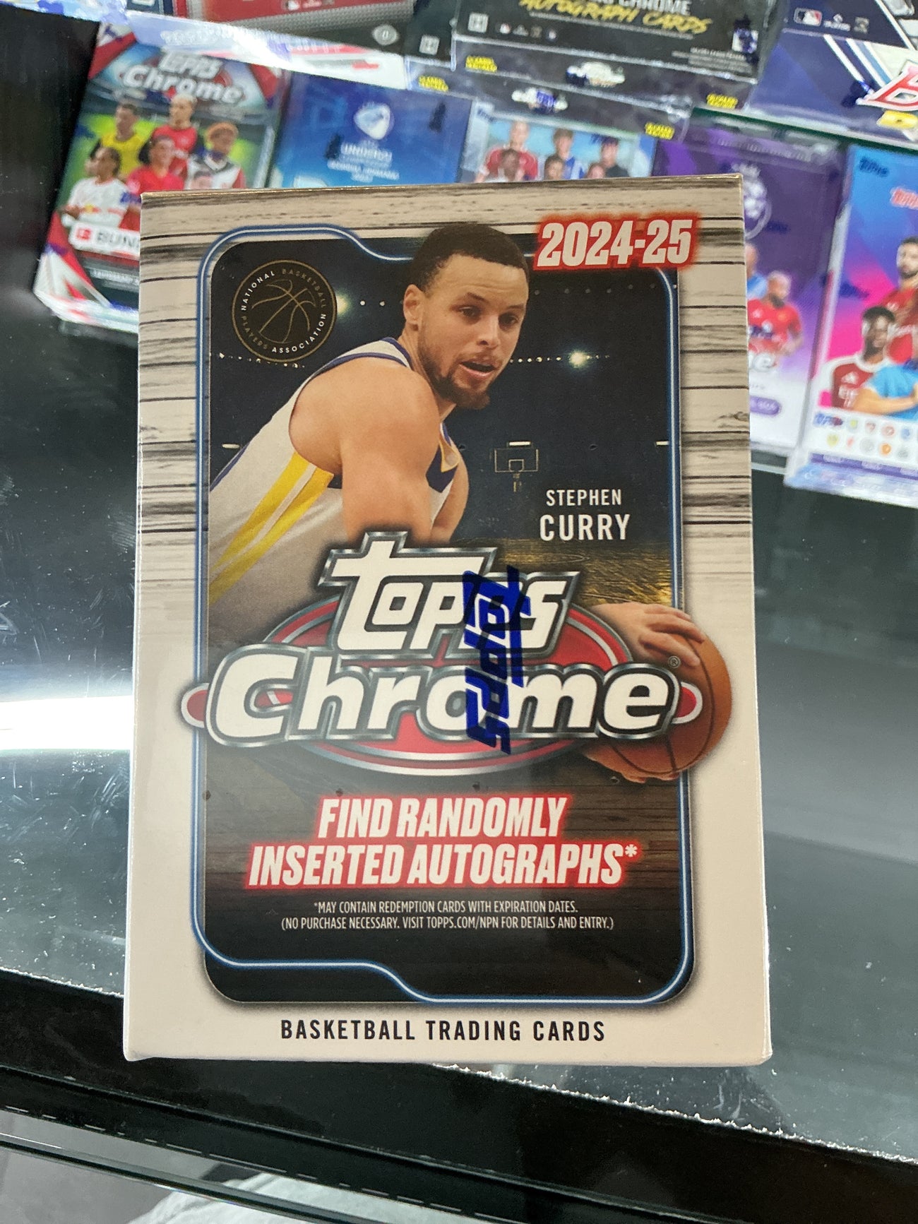 2024-25 Tops chrome basketball blaster box