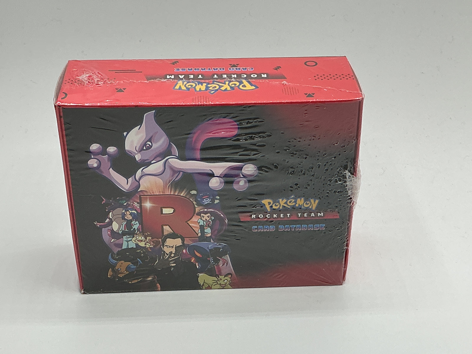 UNLICENSED SEALED BOX POKEMON TEAM ROCKET DATABASE Full Set PERU MEWTWO