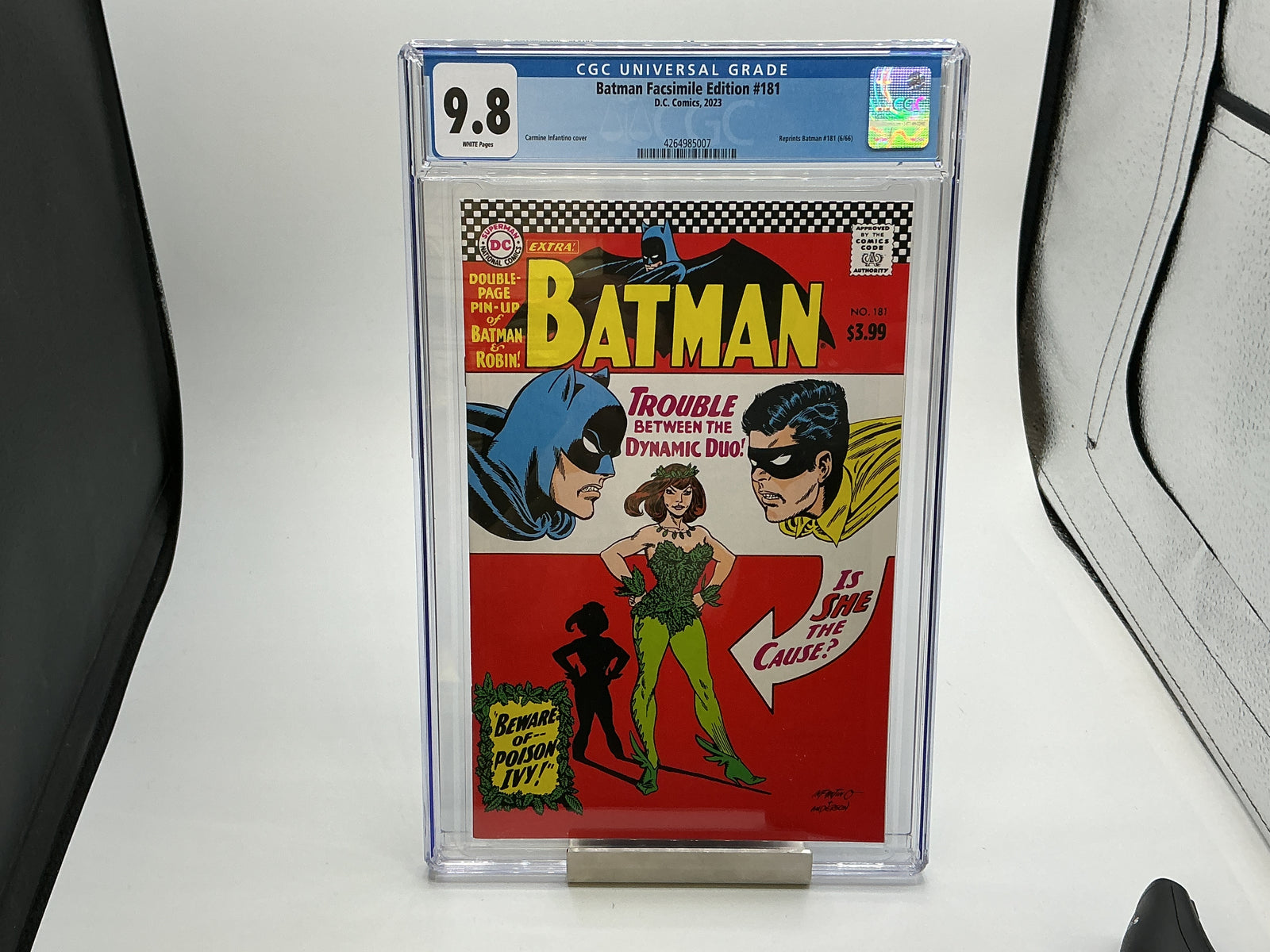 Batman #181 CGC 9.8  Facsimile Edition 1st App Poison Ivy DC Comics 2023 - White Pages
