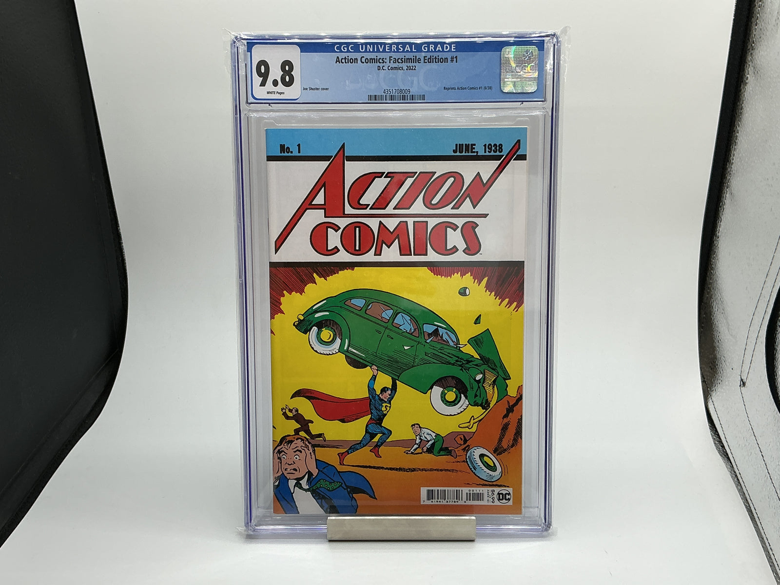 Action Comics: Facsimile Edition #1 CGC 9.8 WP, Reprints Action Comics
