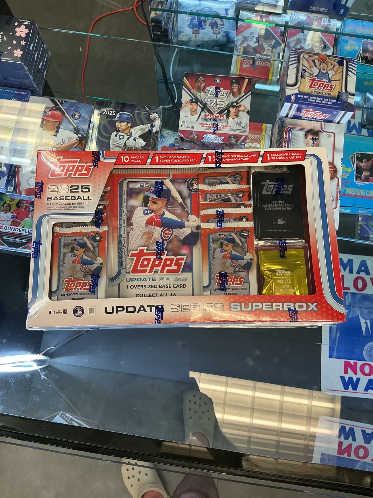 2025 Topps update series MLB Super Box