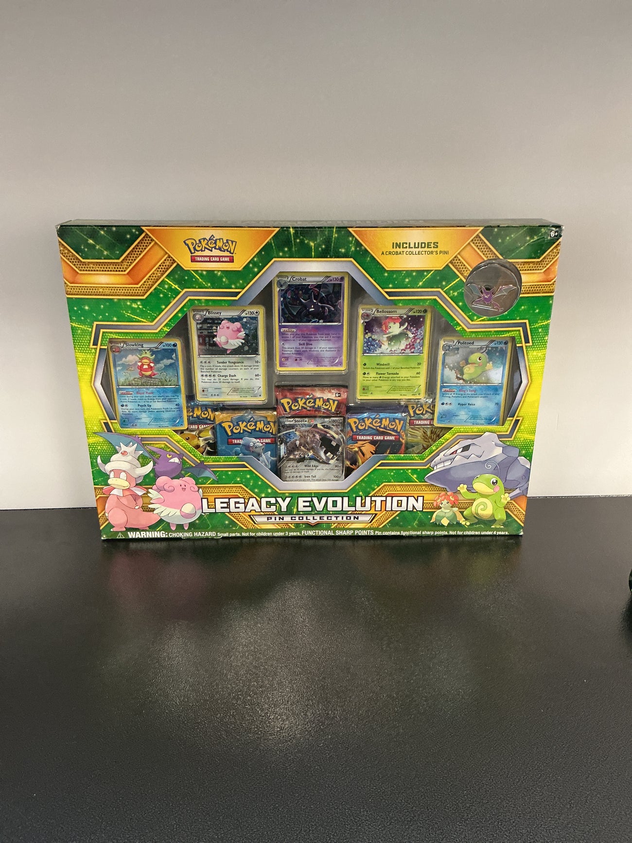 2017 Legacy Evolution pin collection