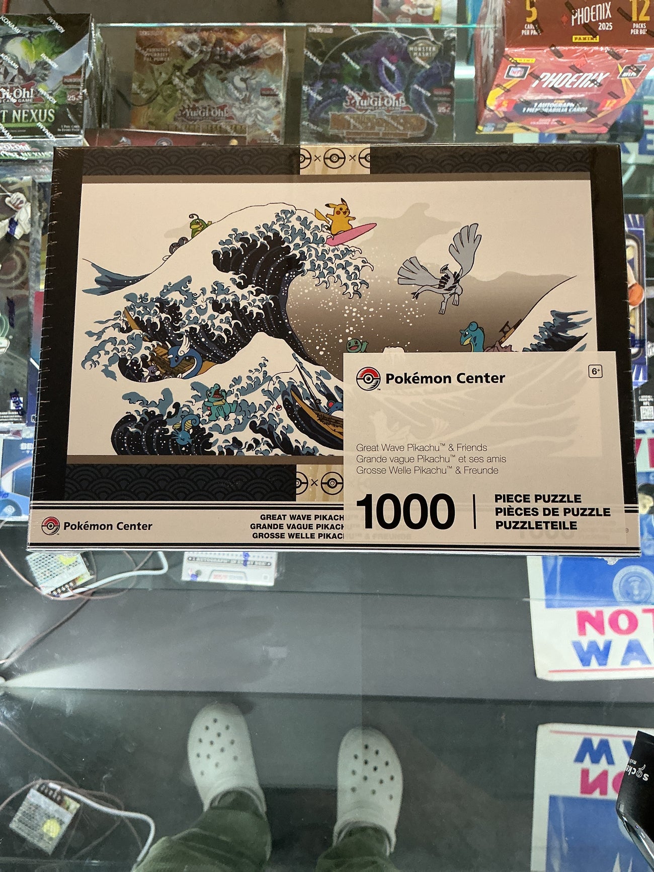 Pokémon center exclusive great wave Pikachu, and friends puzzle