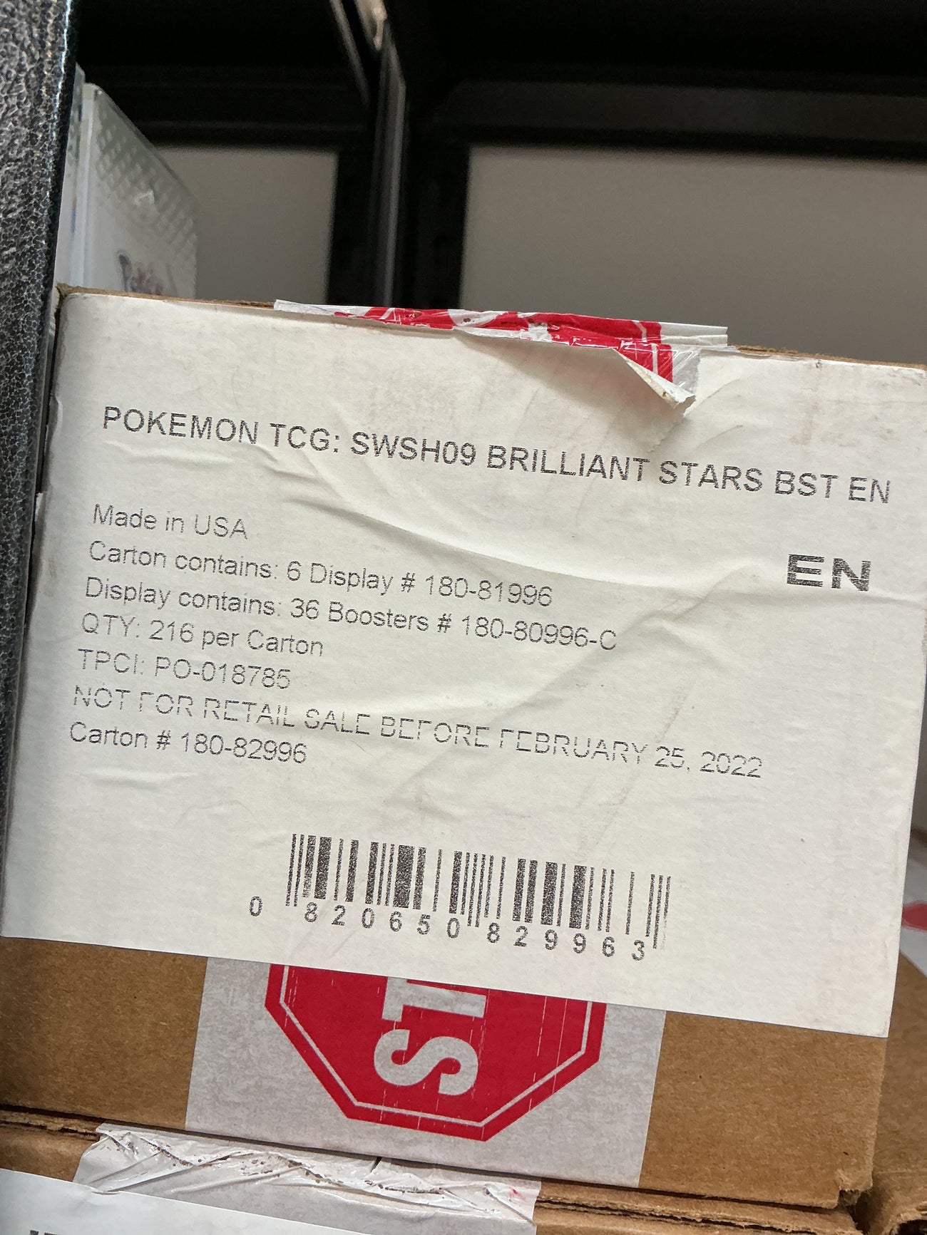 SWSH09 brilliant stars case