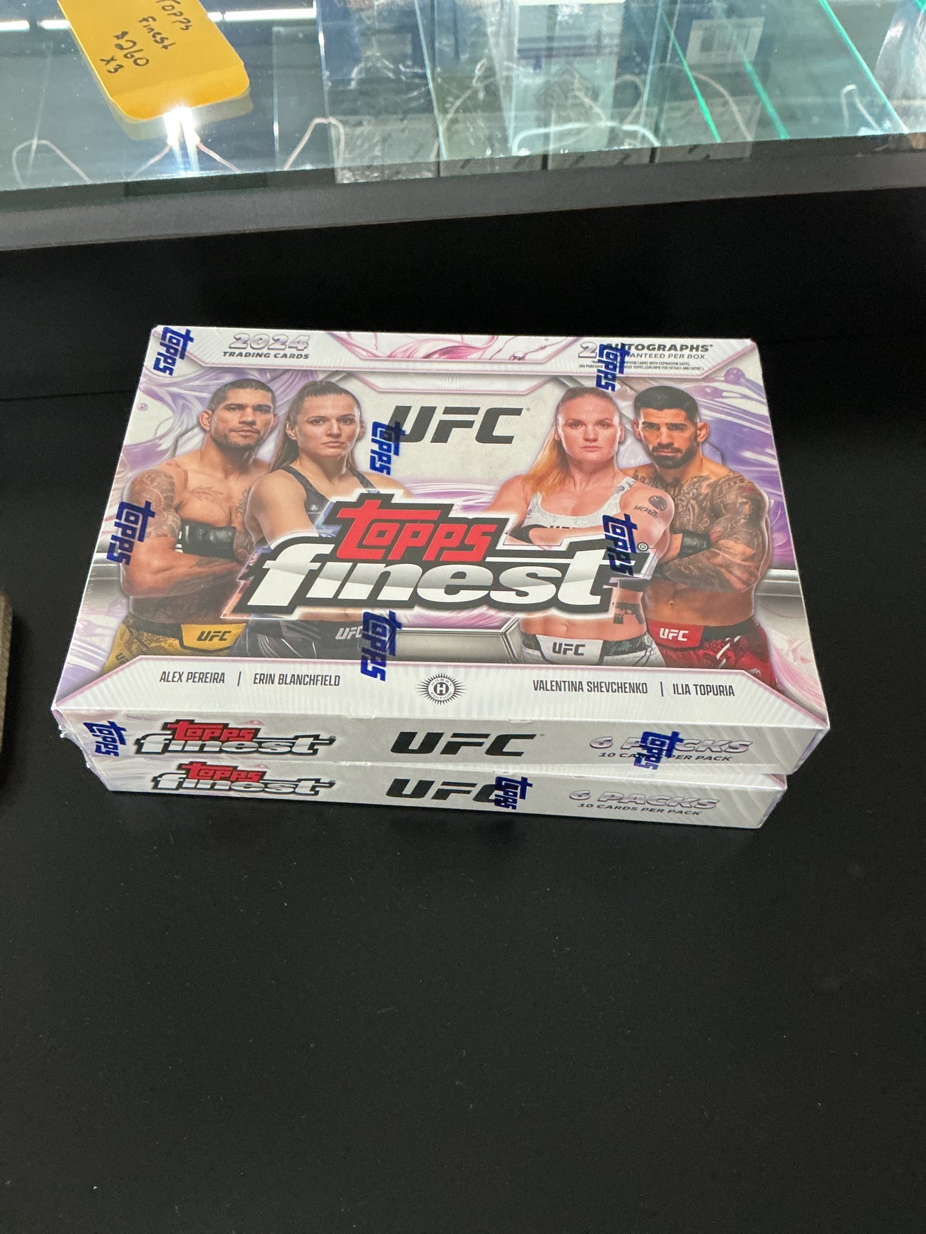 2024 Topps UFC finest hobby box