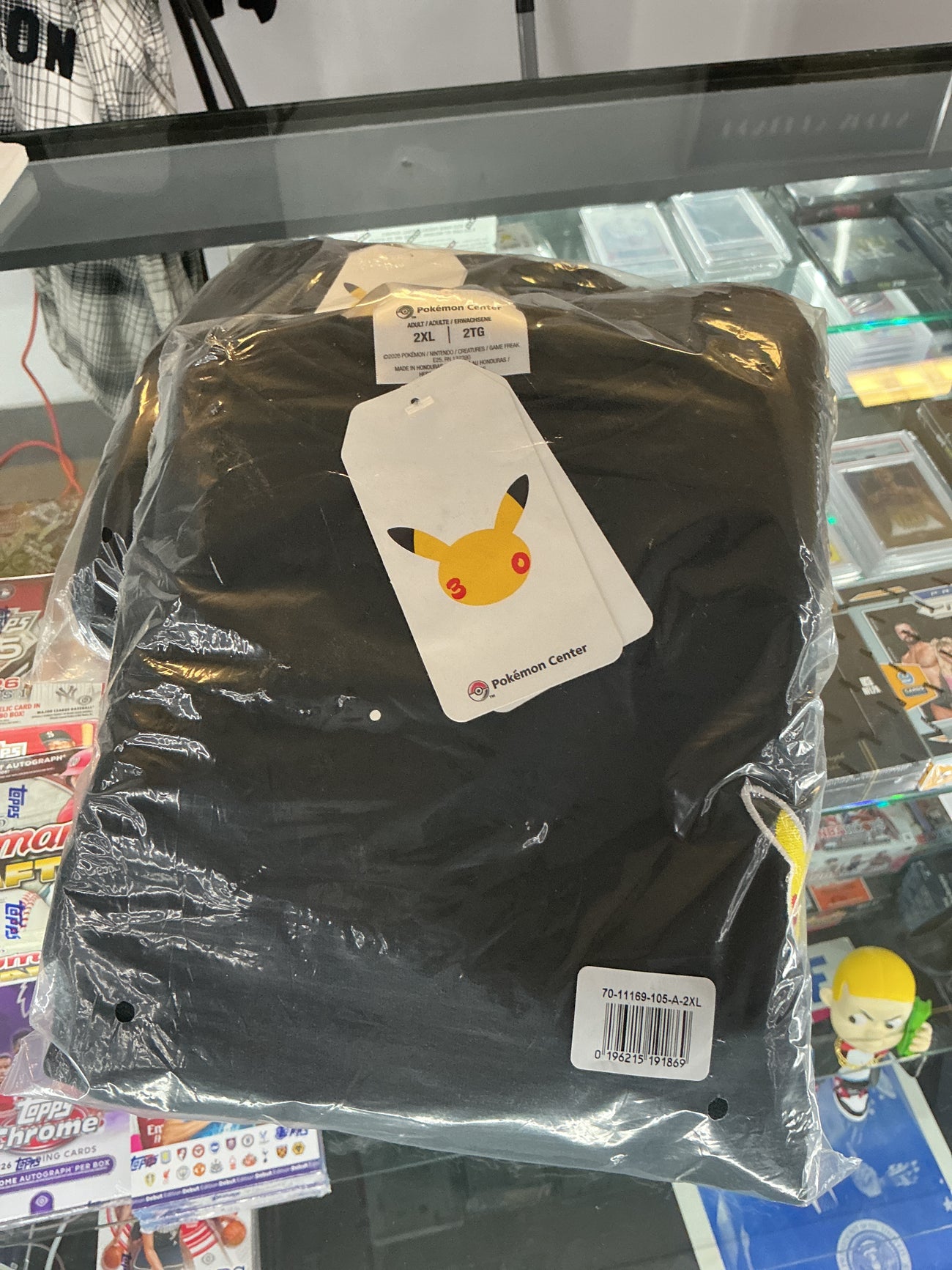 Pokémon Center 30th celebration black sweatshirt, XXL