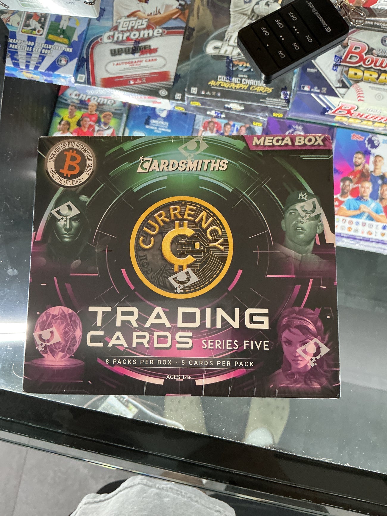 Cardsmiths cryptocurrency series 5 mega box