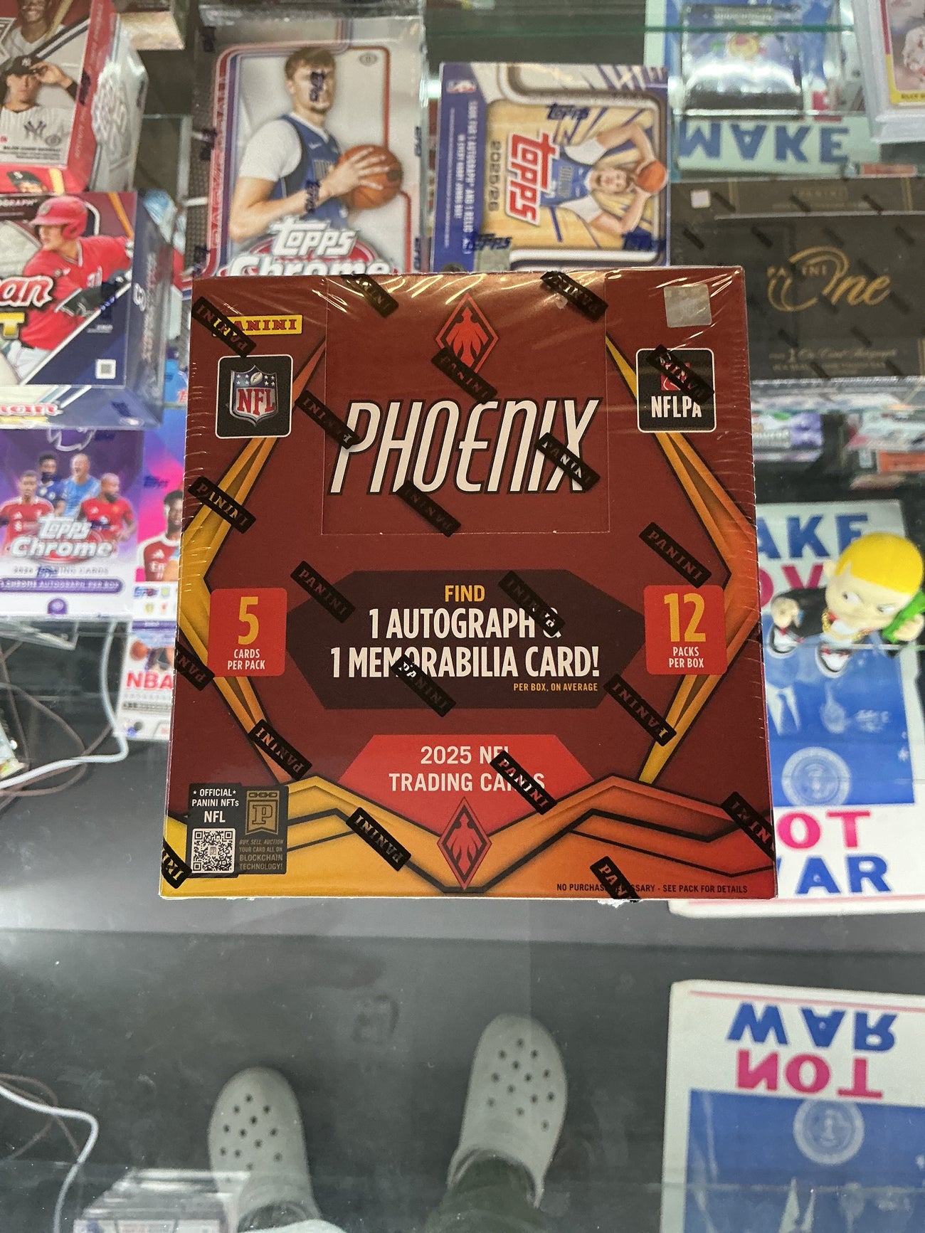2025 Panini Phoenix, NFL hobby preferred box