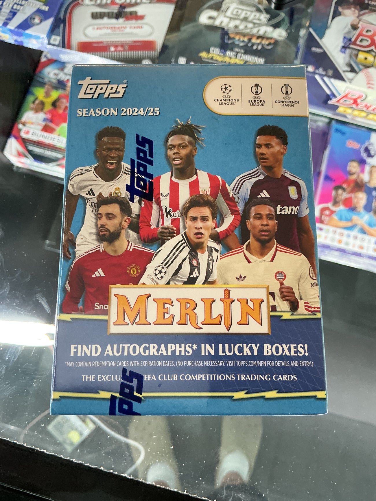 2024–25 Topps chrome MERLIN UEFA soccer