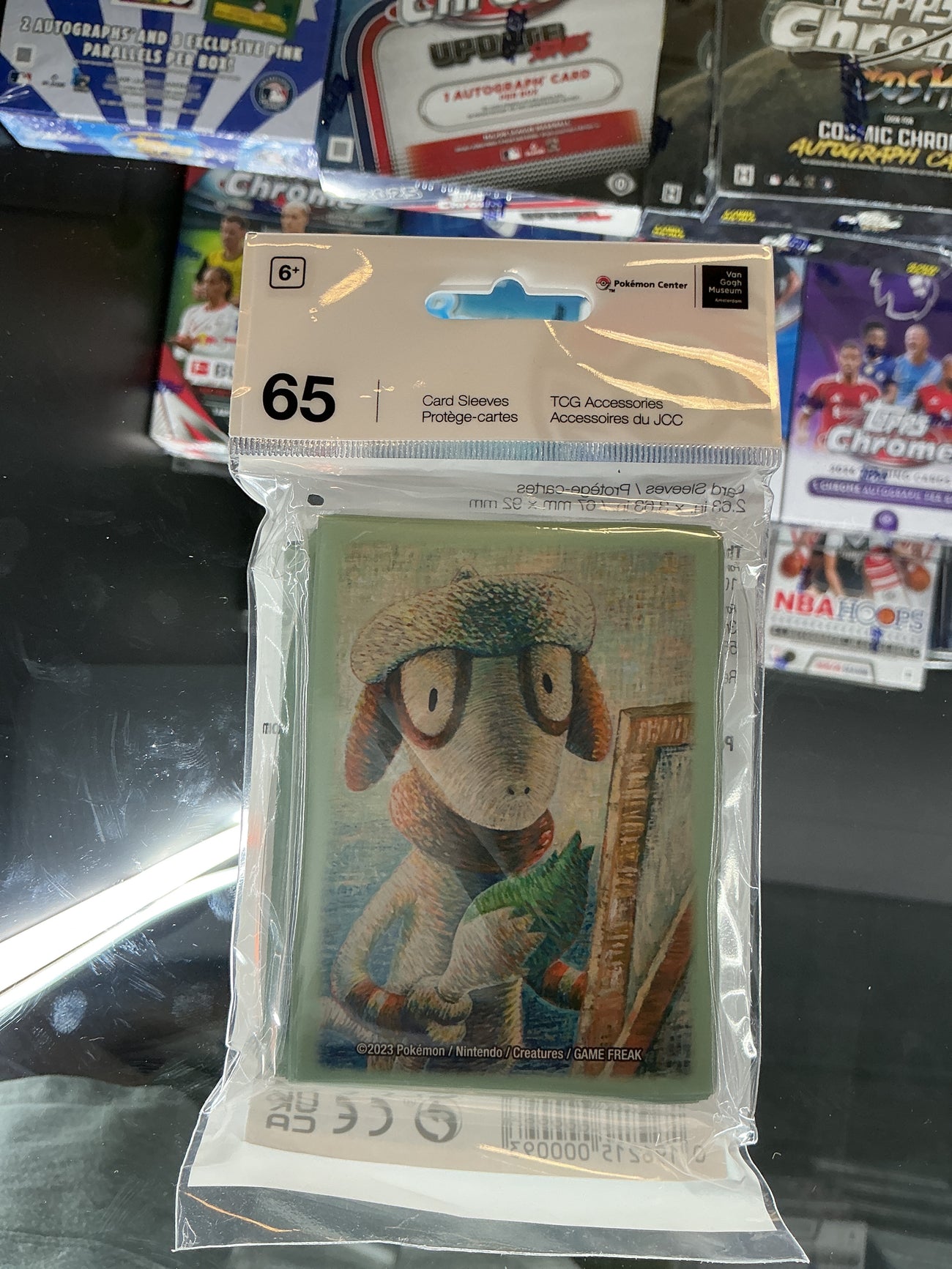 Pokémon Center X van Gogh museum smeargle sleeves