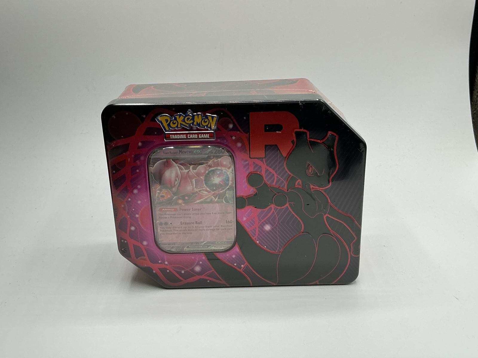 Pokemon TCG Team Rockets Mewtwo EX Tin - Factory Sealed