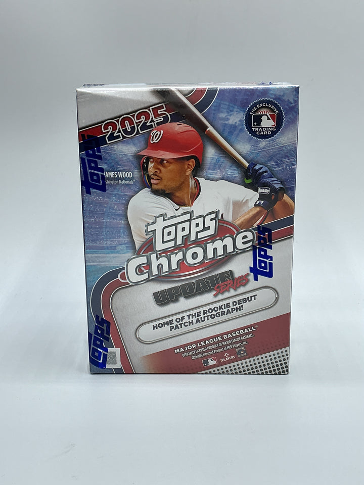 2025 Topps chrome update series blaster box