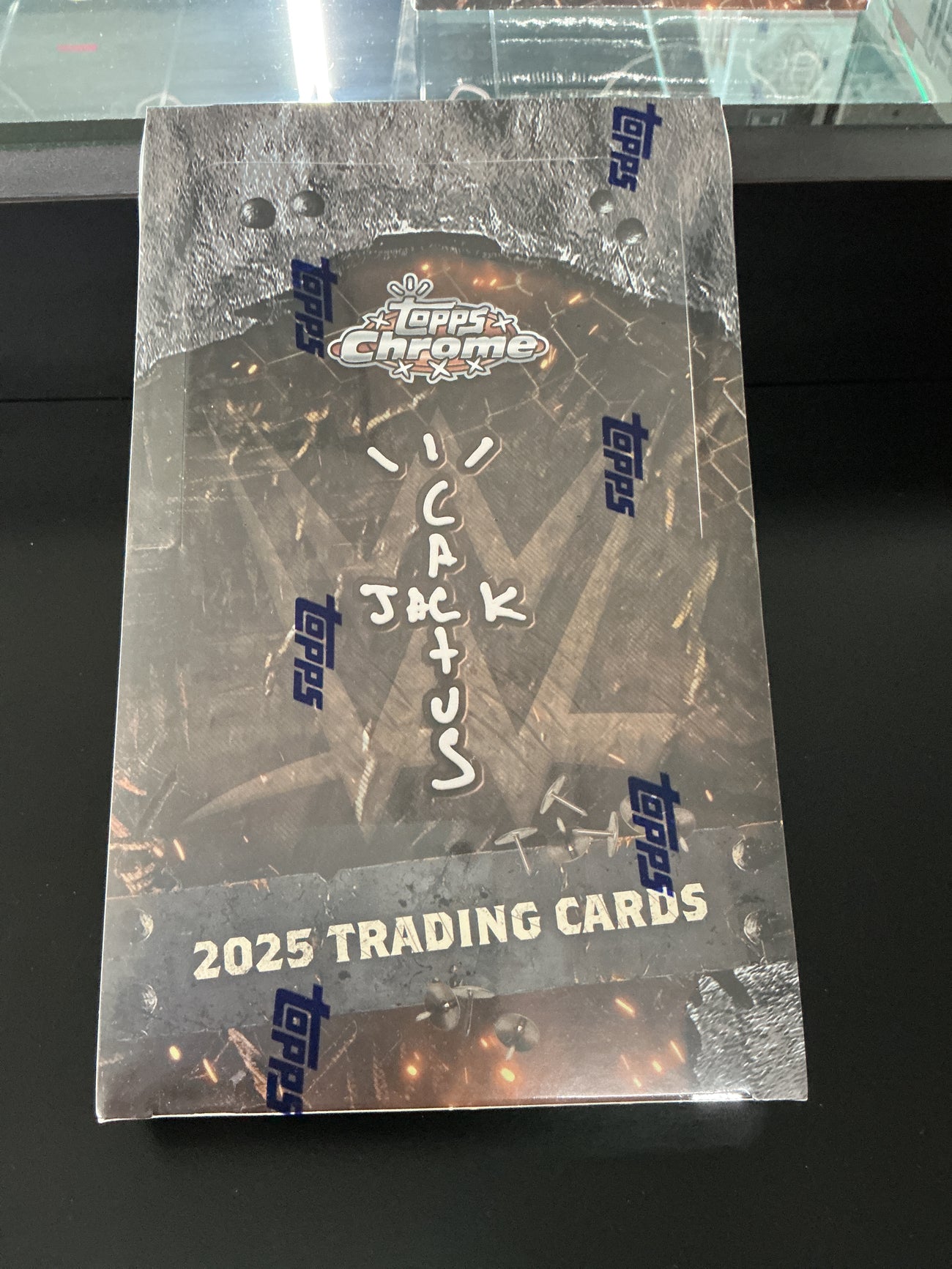 2025 Topps chrome WWE X cactus Jack hobby box