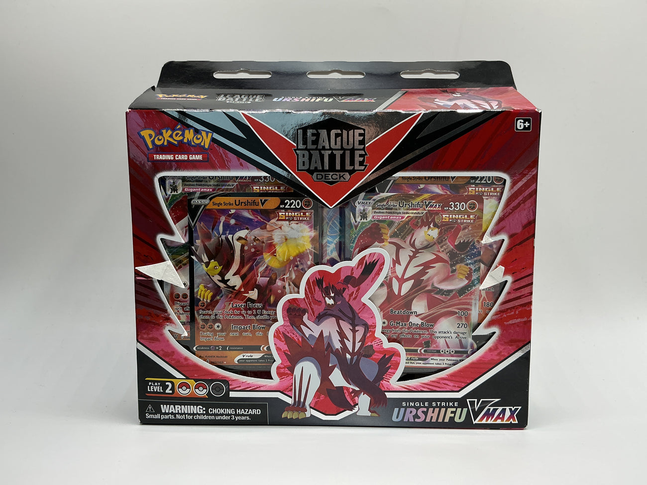 Pokémon league, battle deck, rapid strike, or single strike VMAX